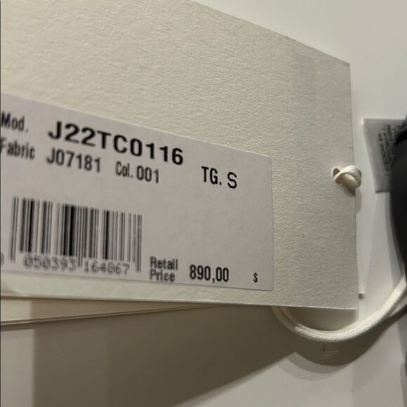 Jil Sander men’s Black Calfskin Cap, Black, Size Small, NWT - Picture 11 of 12